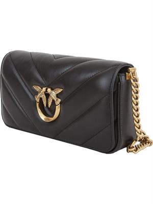 BORSA A SPALLA PINKO NERO in DONNA