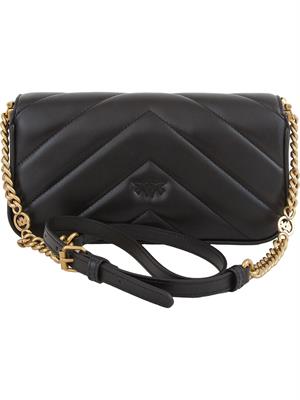 BORSA A SPALLA PINKO NERO in DONNA