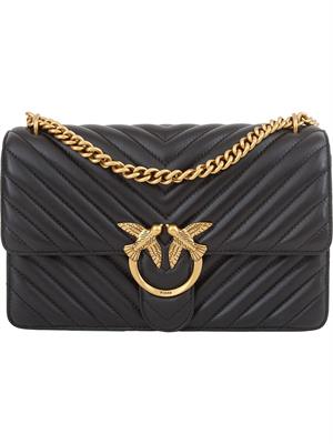 BORSA A SPALLA PINKO NERO in DONNA
