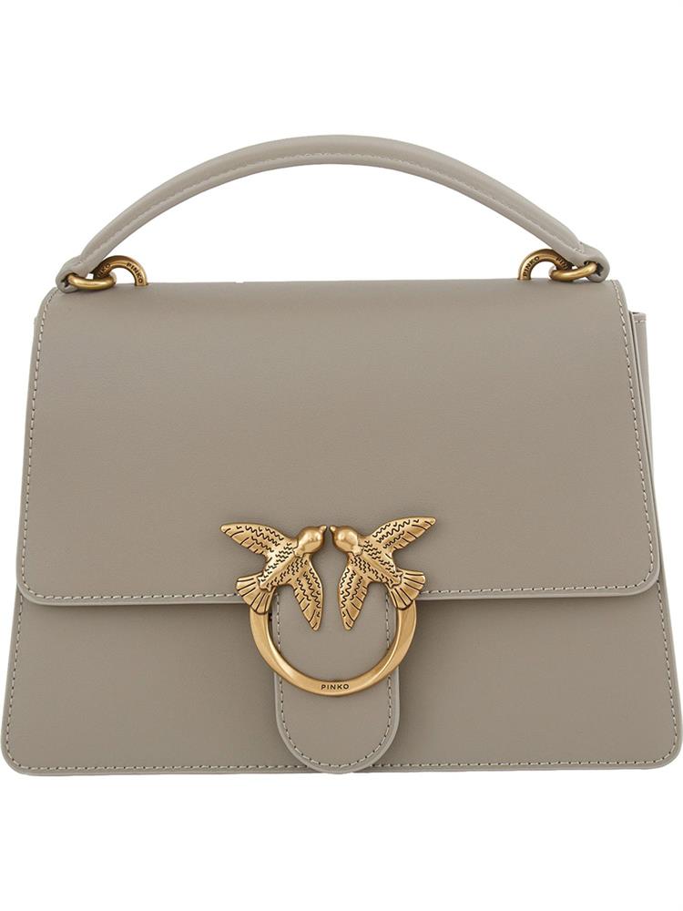 BORSA A SPALLA PINKO GRIGIO