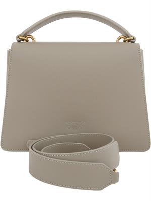 BORSA A SPALLA PINKO GRIGIO in DONNA