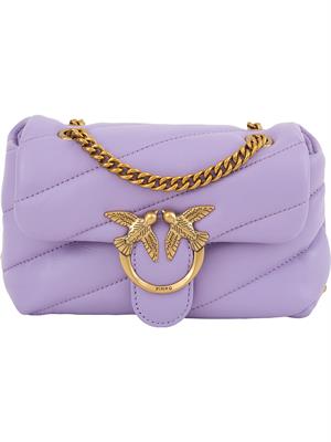 BORSA A SPALLA PINKO LILLA in DONNA