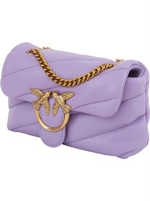 BORSA A SPALLA PINKO LILLA in DONNA