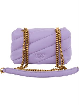 BORSA A SPALLA PINKO LILLA in DONNA
