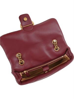 BORSA A SPALLA PINKO BORDEAUX in DONNA