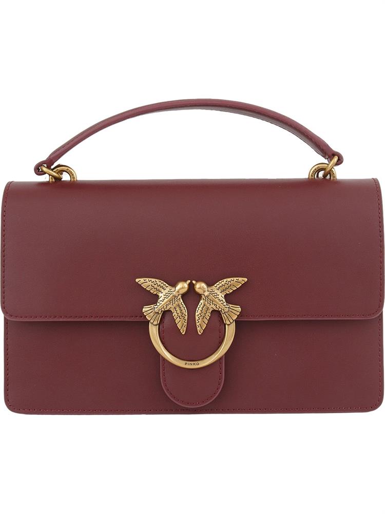 BORSA A SPALLA PINKO BORDEAUX