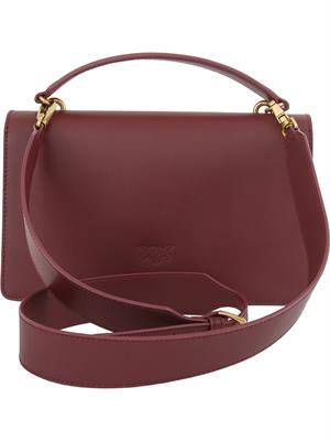 BORSA A SPALLA PINKO BORDEAUX in DONNA