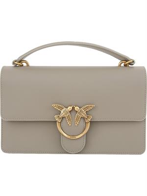 BORSA A SPALLA PINKO GRIGIO in DONNA