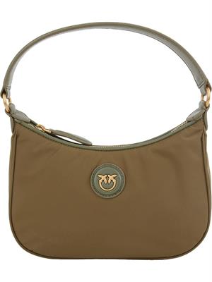 BORSA A SPALLA PINKO VERDE in DONNA