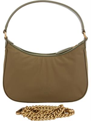 BORSA A SPALLA PINKO VERDE in DONNA