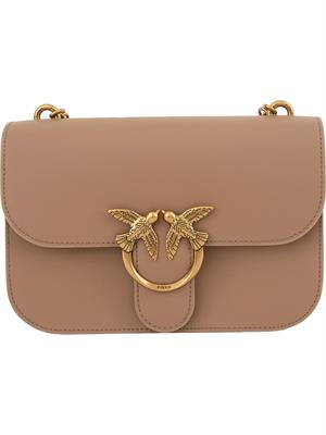 BORSA A SPALLA PINKO BEIGE in DONNA