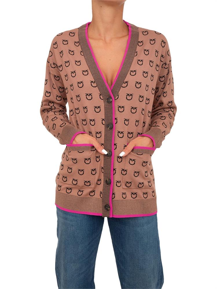CARDIGAN PINKO CAMMELLO