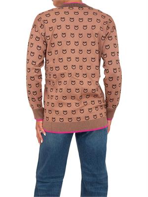 CARDIGAN PINKO CAMMELLO in DONNA