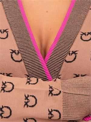 CARDIGAN PINKO CAMMELLO in DONNA