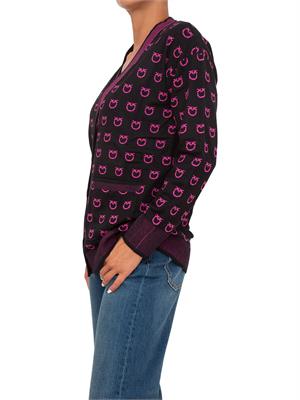CARDIGAN PINKO NERO in DONNA