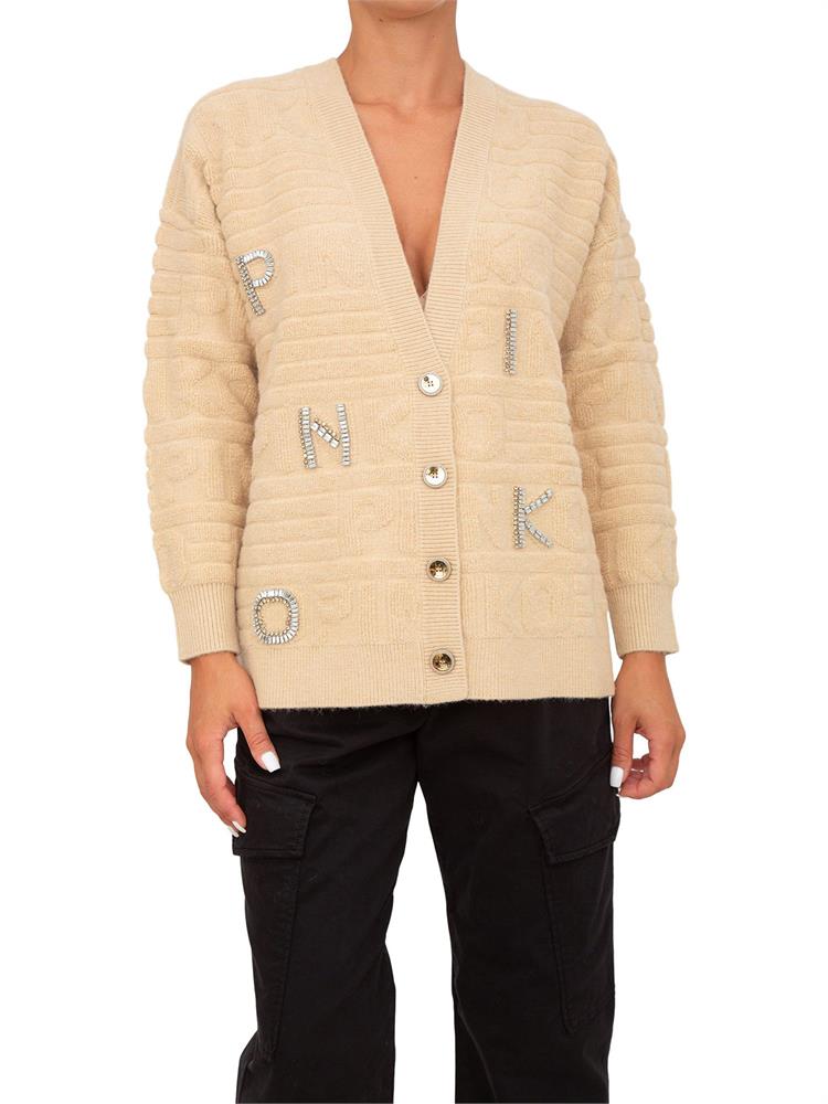 CARDIGAN PINKO BEIGE