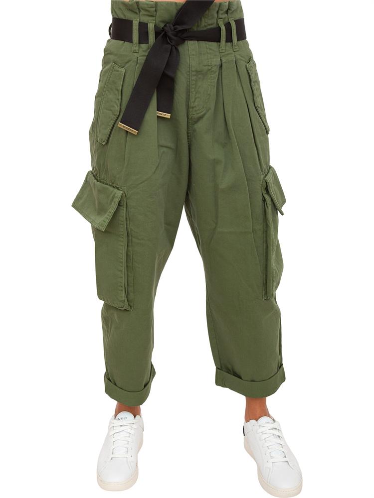 PANTALONE CASUAL PINKO VERDE