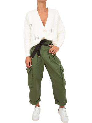 PANTALONE CASUAL PINKO VERDE in DONNA