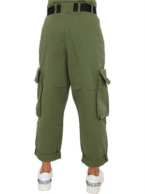 PANTALONE CASUAL PINKO VERDE in DONNA
