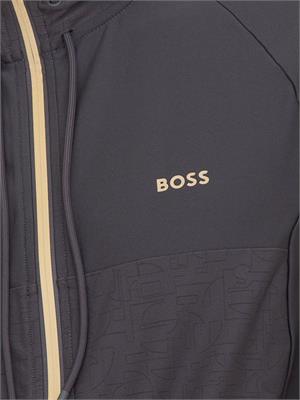 FELPA HUGO BOSS NERO in UOMO