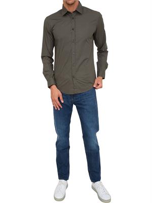 CAMICIA MANICA LUNGA HUGO BOSS VERDE in UOMO