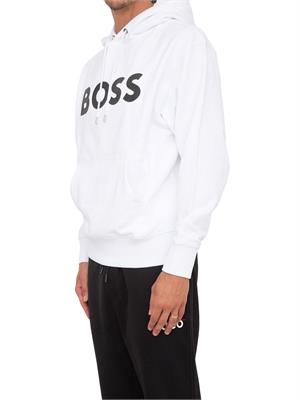 FELPA HUGO BOSS BIANCO in UOMO