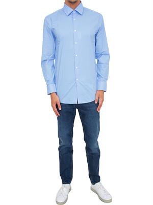 CAMICIA MANICA LUNGA HUGO BOSS AZZURRO in UOMO