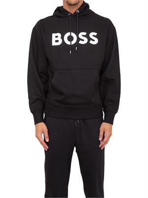 FELPA HUGO BOSS NERO in UOMO