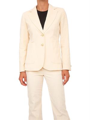 GIACCA MONOPETTO MARELLA CREMA in DONNA