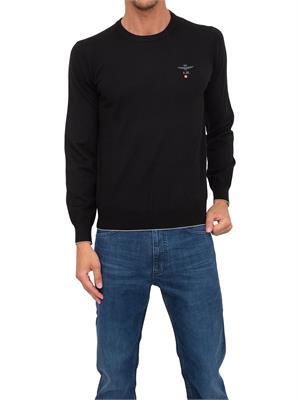 MAGLIA AERONAUTICA MILITARE NERO in UOMO