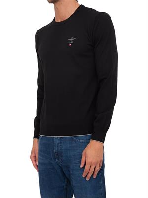 MAGLIA AERONAUTICA MILITARE NERO in UOMO