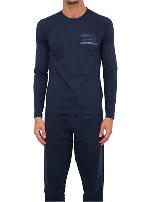 T-SHIRT AERONAUTICA MILITARE BLU in UOMO