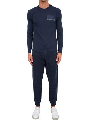 T-SHIRT AERONAUTICA MILITARE BLU in UOMO