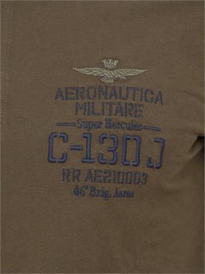 POLO AERONAUTICA MILITARE VERDE in UOMO