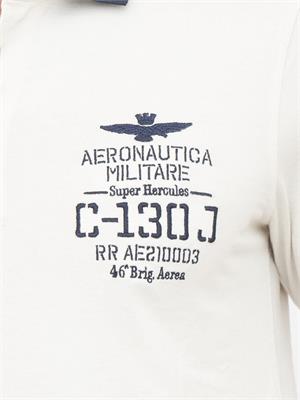 POLO AERONAUTICA MILITARE AVORIO in UOMO