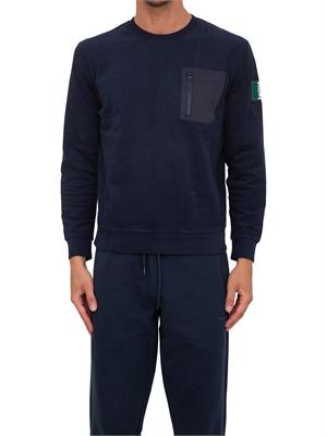 FELPA AERONAUTICA MILITARE BLU in UOMO