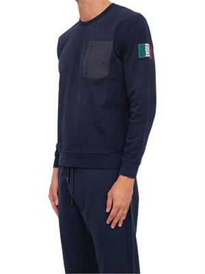 FELPA AERONAUTICA MILITARE BLU in UOMO