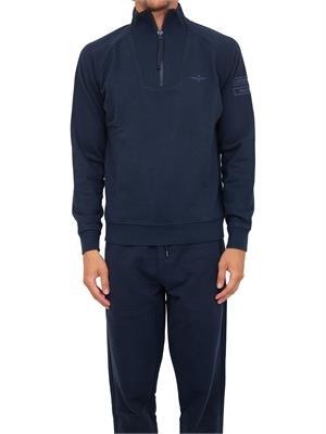 FELPA AERONAUTICA MILITARE BLU in UOMO
