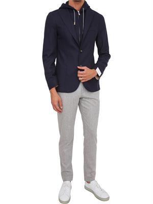 GIACCA MONOPETTO ELEVENTY BLU in UOMO