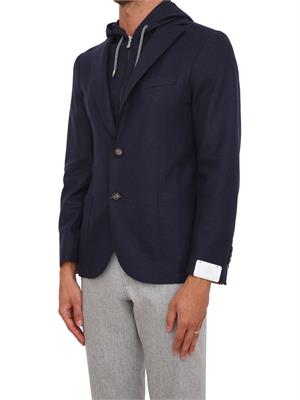 GIACCA MONOPETTO ELEVENTY BLU in UOMO