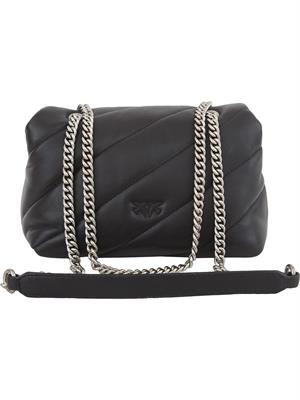 BORSA A SPALLA PINKO NERO in DONNA
