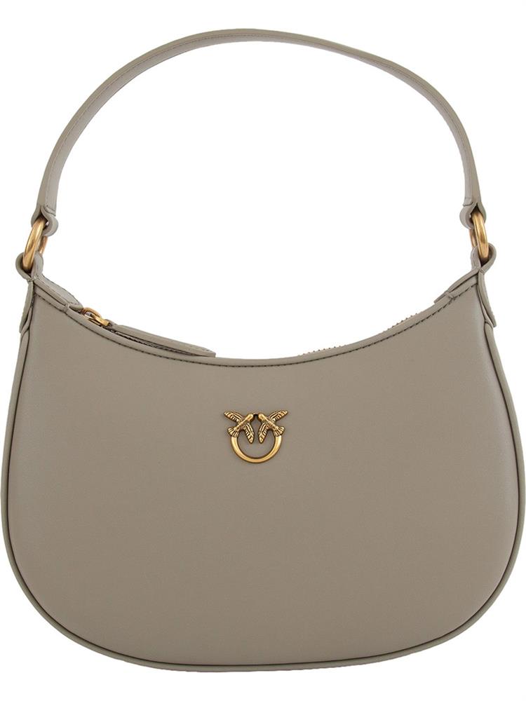 BORSA A SPALLA PINKO GRIGIO
