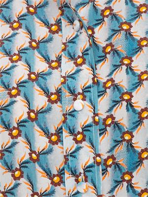 CAMICIA MANICA LUNGA ETRO BLU in DONNA