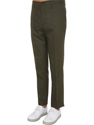 PANTALONE CASUAL ETRO VERDE in UOMO