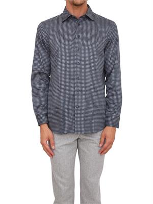 CAMICIA MANICA LUNGA ETRO BLU in UOMO