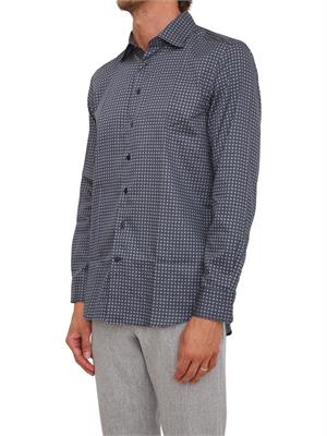 CAMICIA MANICA LUNGA ETRO BLU in UOMO