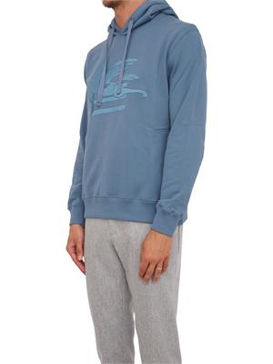 FELPA ETRO BLU in UOMO