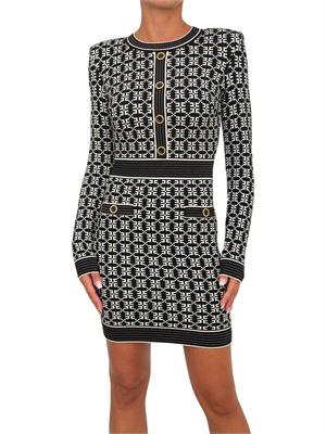 VESTITO ELISABETTA FRANCHI NERO in DONNA