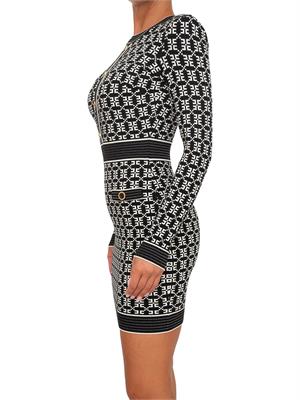 VESTITO ELISABETTA FRANCHI NERO in DONNA