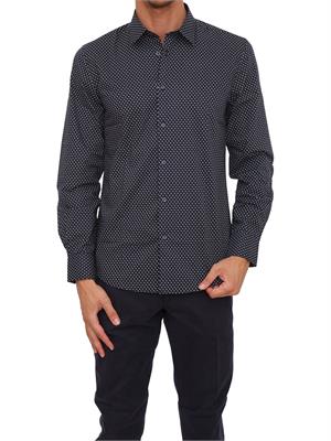 CAMICIA MANICA LUNGA ANTONY MORATO BLU in UOMO